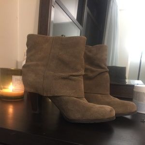 Suede Booties